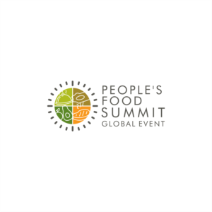 People's Food Summit  24 hour  Global Event Oct. 16th | Logo Design by ThiagoB