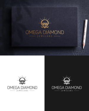 Omega Diamond Jewelers | Logo Design by ACK Design