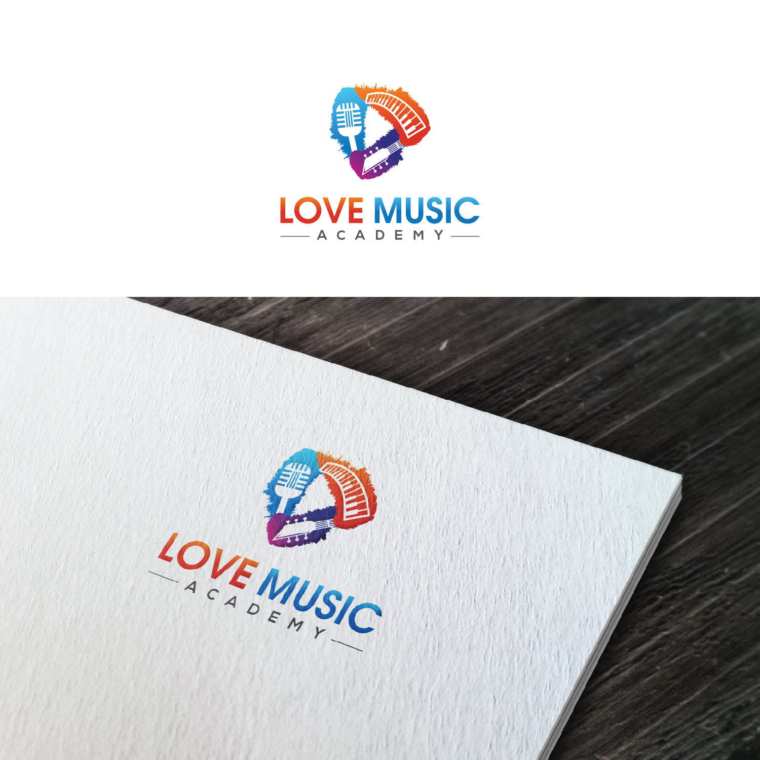 Logo Design by Maxo-Biz for Love Family Piano | Design #26811383