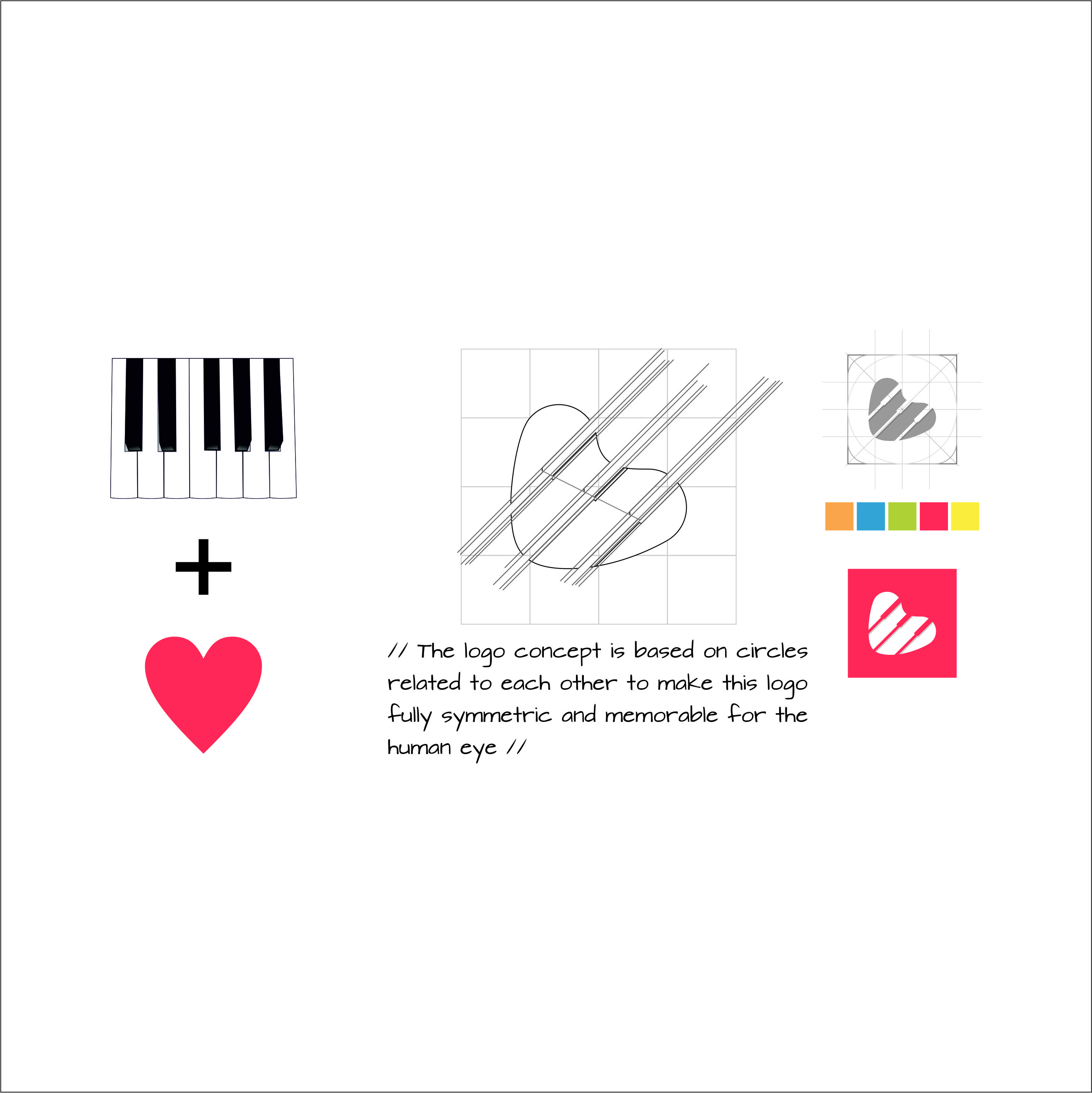 Logo Design by Up Designs for Love Family Piano | Design #26807424