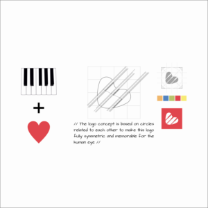 Logo Design by Up Designs for Love Family Piano | Design: #26807424