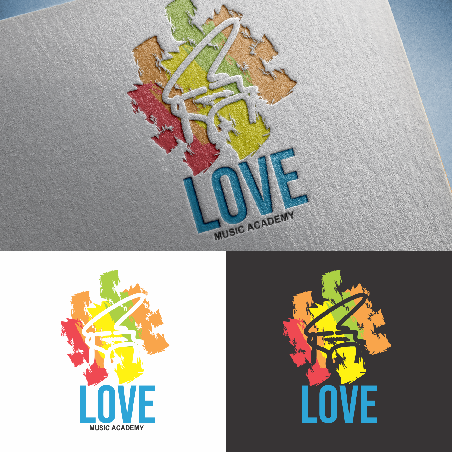 Logo Design by Doddy.K.Insani for Love Family Piano | Design #26804202