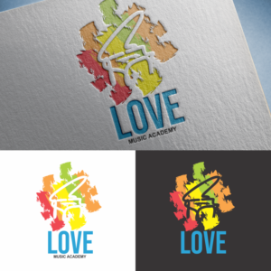 Logo Design by Doddy.K.Insani for Love Family Piano | Design #26804202