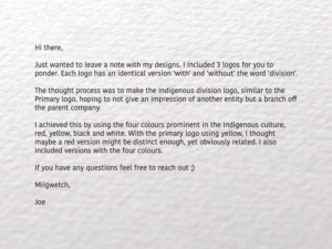 Stratus  - then under that "Indigenous & First Nations" maybe "Division" as well | Logo Design by joey light