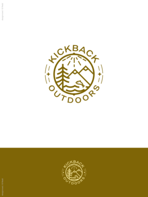 Kickback Outdoors | Logo-Design von Redd