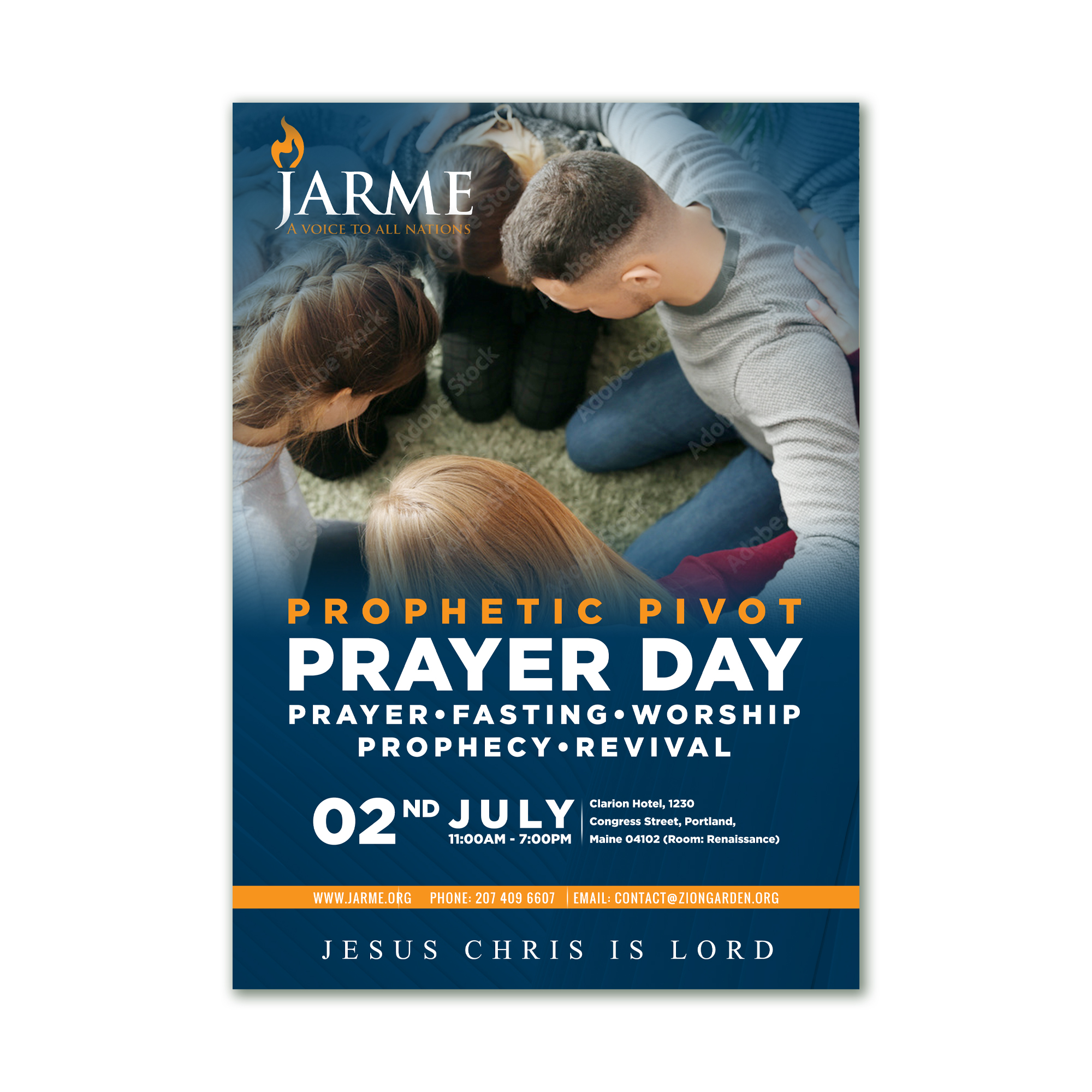 Flyer Design by Jupiter/Neptune for Meditation Garden | Design #26816710