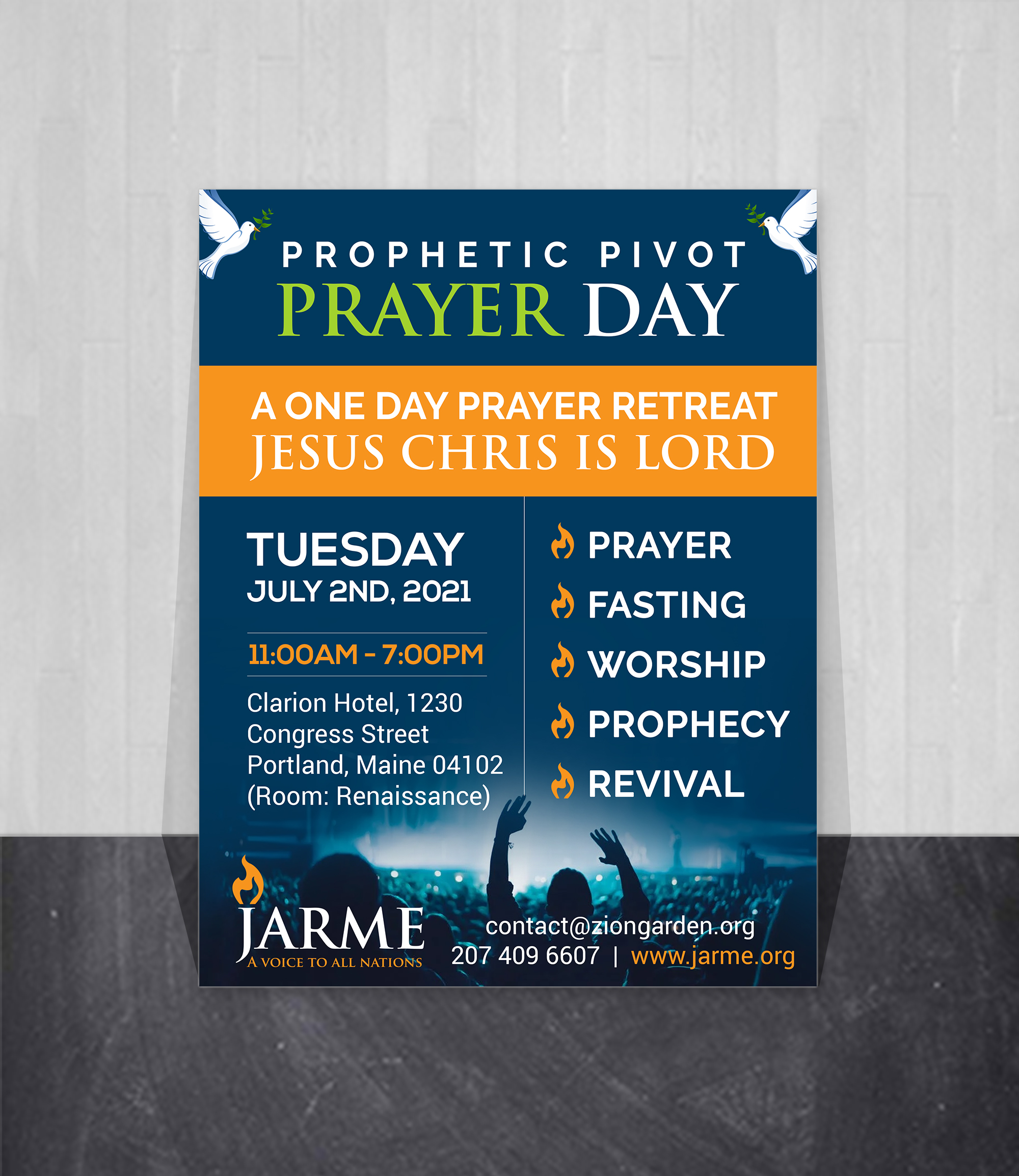 Design de Flyer par Creations Box 2015 pour Meditation Garden | Design #26812735