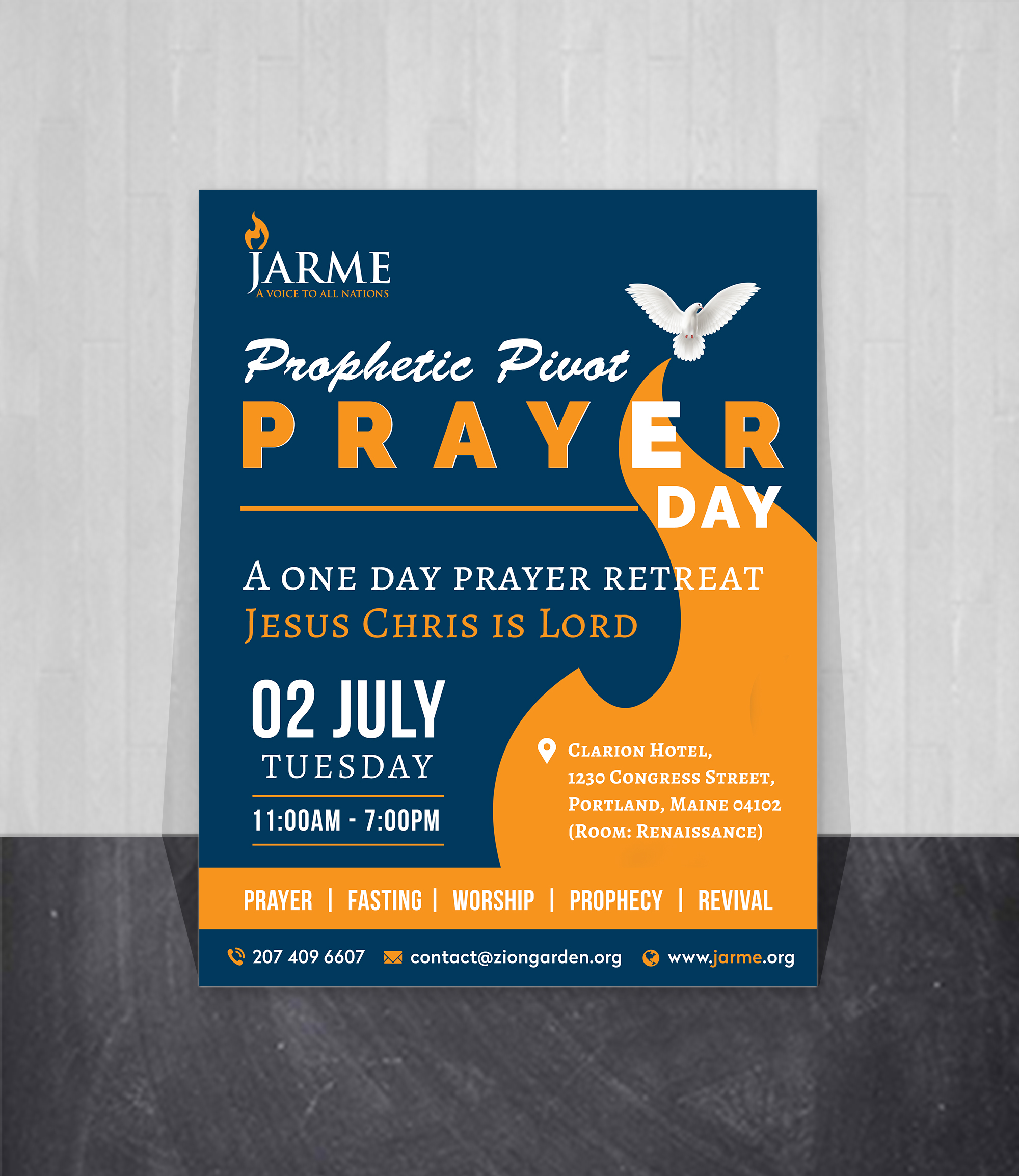 Design de Flyer par Creations Box 2015 pour Meditation Garden | Design #26812792