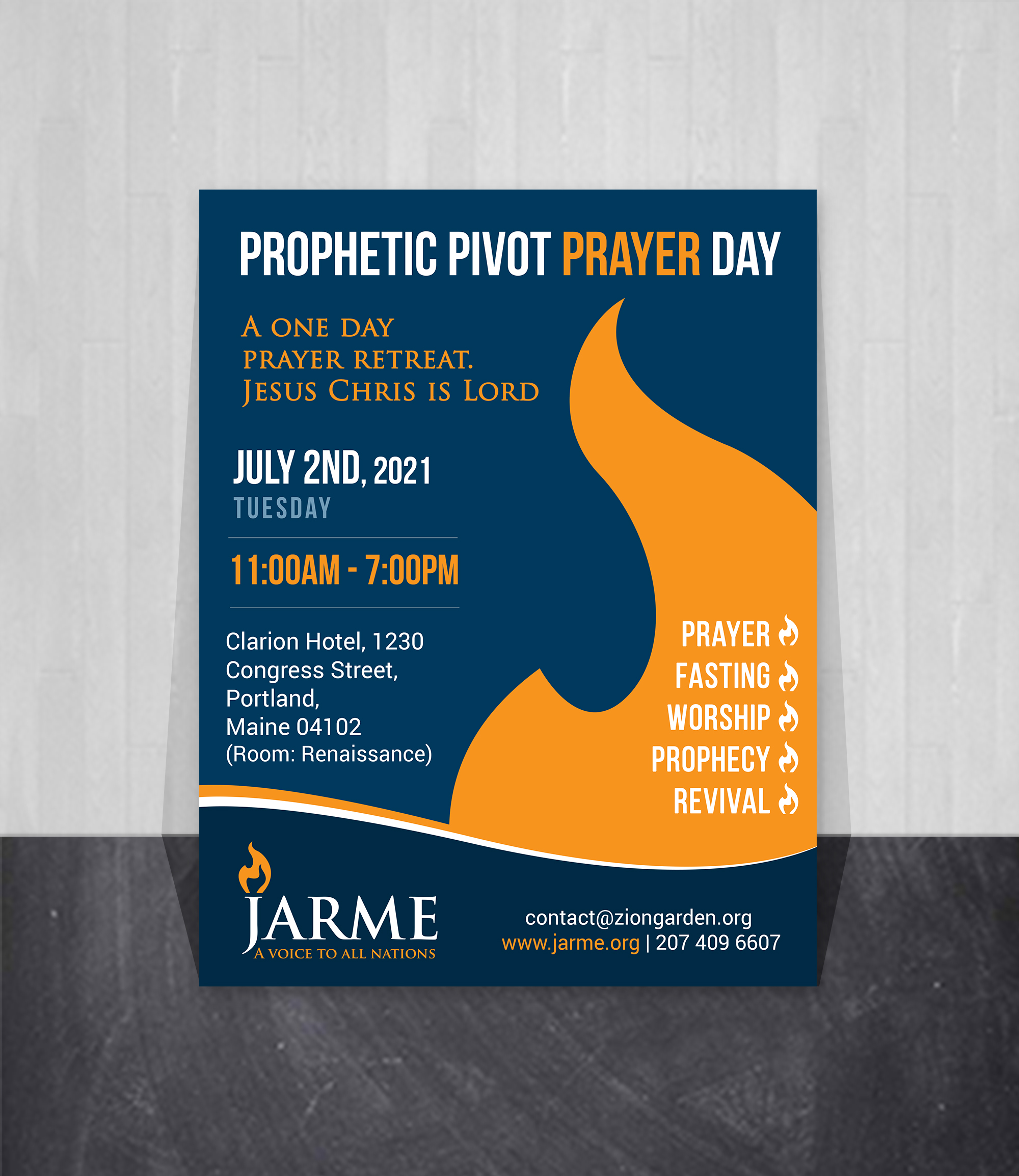 Design de Flyer par Creations Box 2015 pour Meditation Garden | Design #26814485