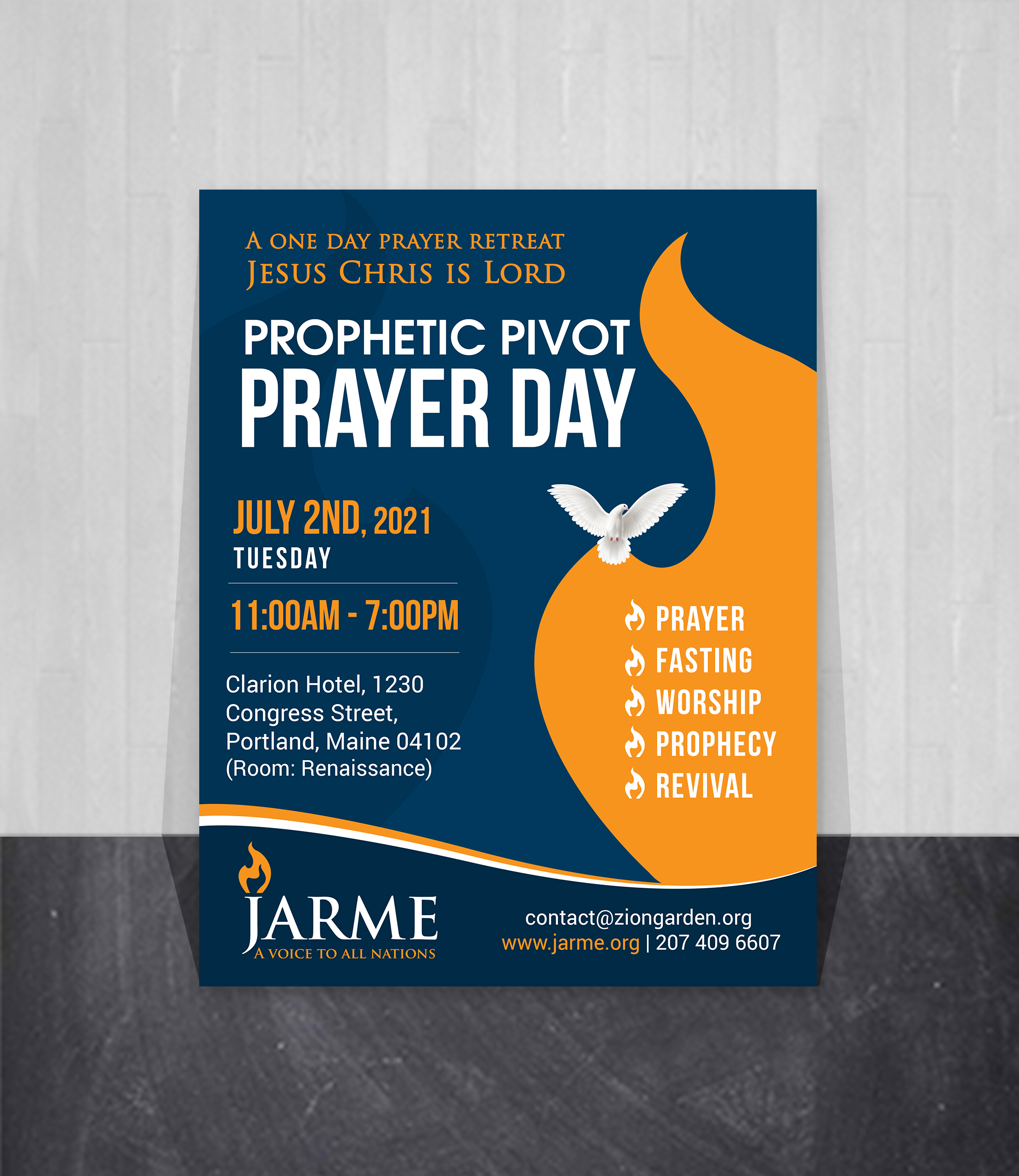 Design de Flyer par Creations Box 2015 pour Meditation Garden | Design #26814513