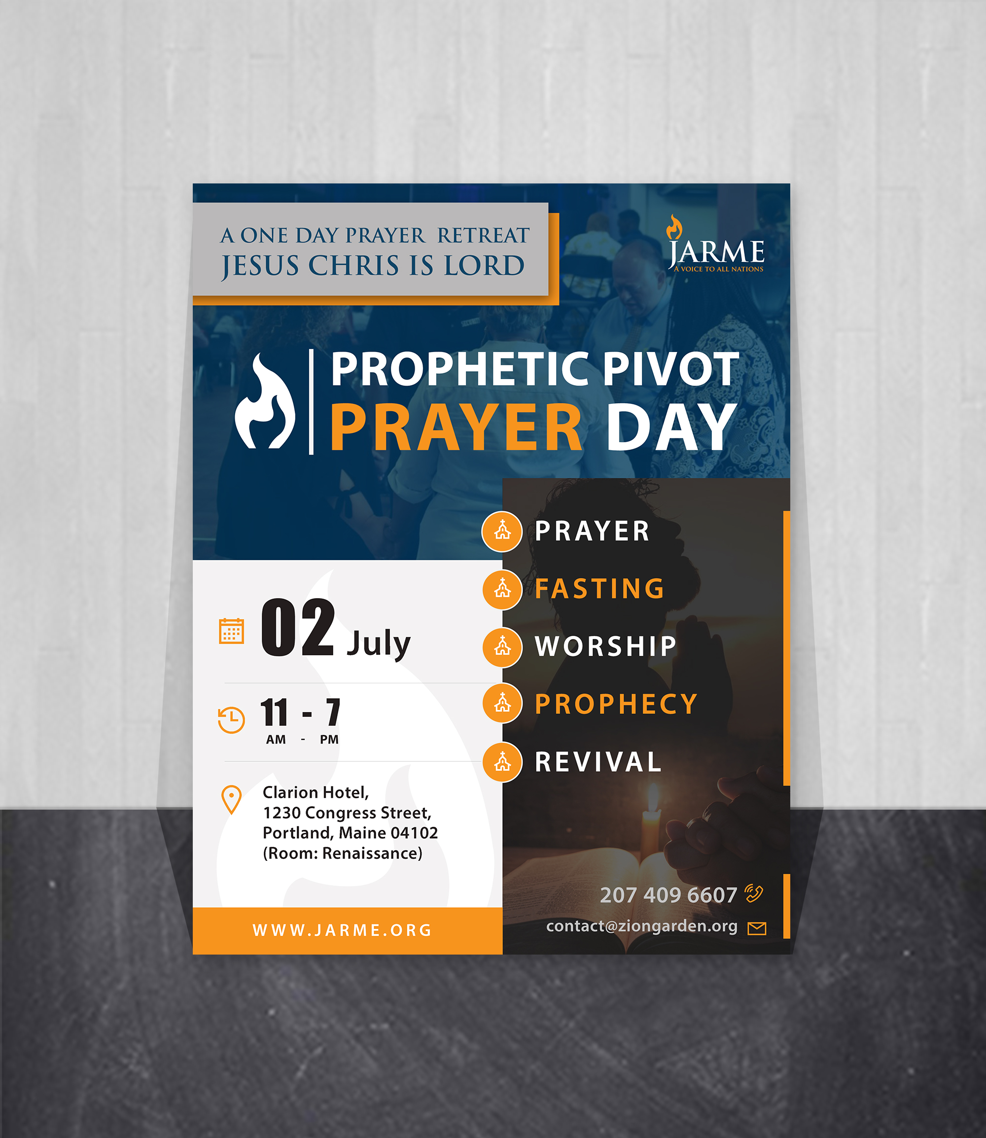 Design de Flyer par Creations Box 2015 pour Meditation Garden | Design #26816455