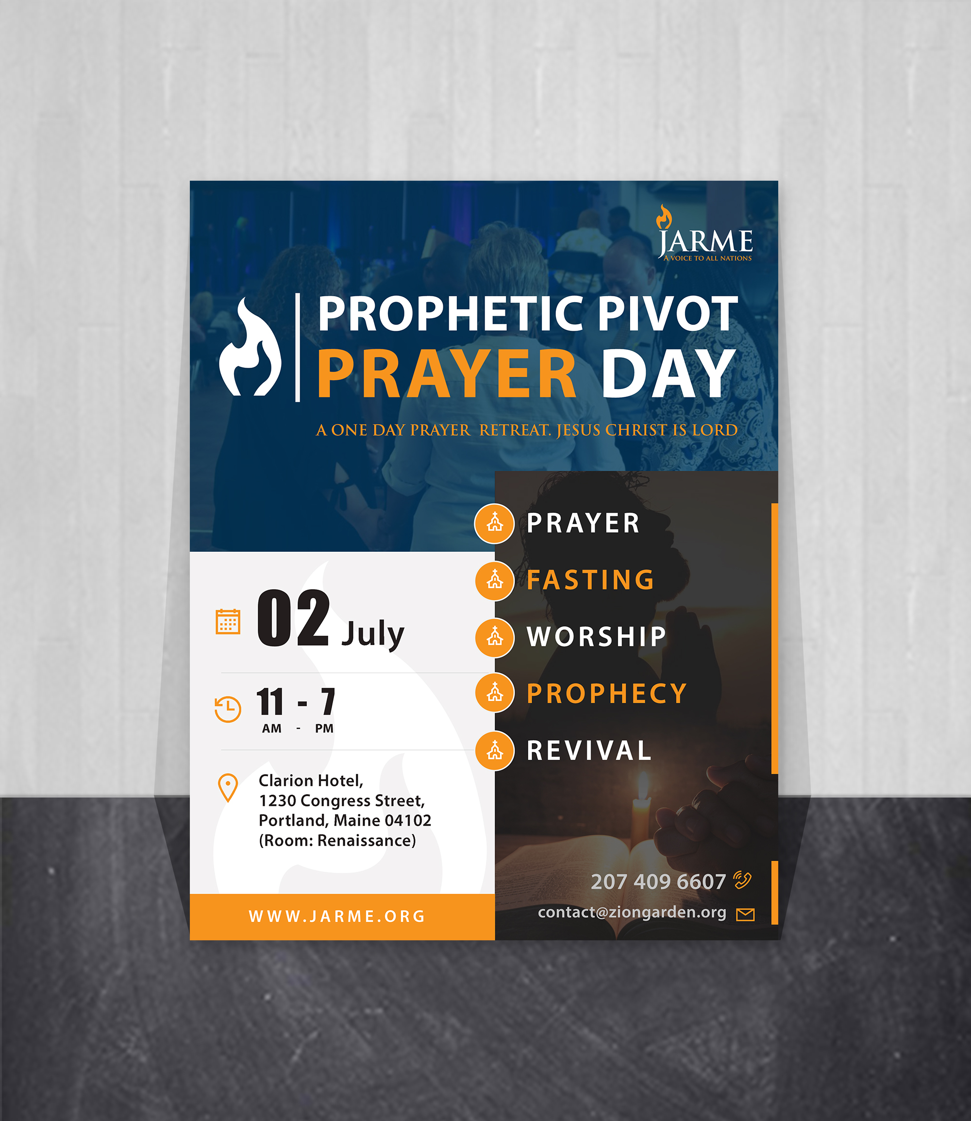 Design de Flyer par Creations Box 2015 pour Meditation Garden | Design #26823958