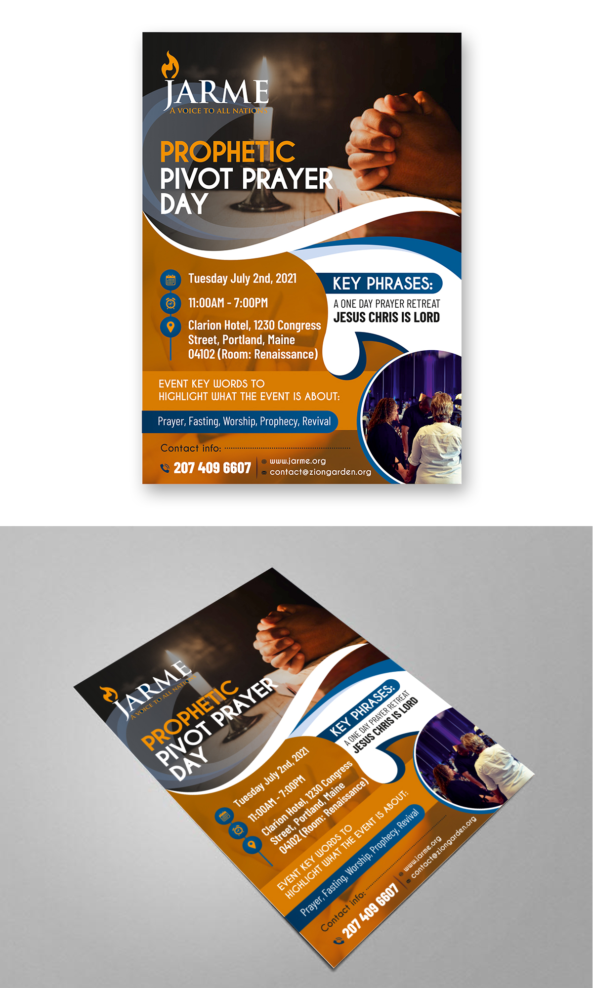 Design de Flyer par ecorokerz pour Meditation Garden | Design #26805259