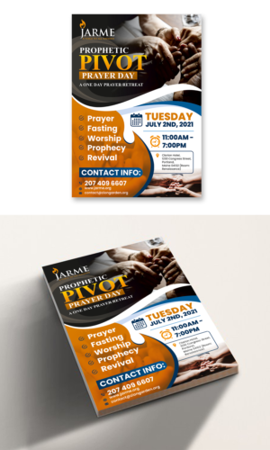 Prophetic Pivot Prayer Day 2021 | Flyer Design by ecorokerz