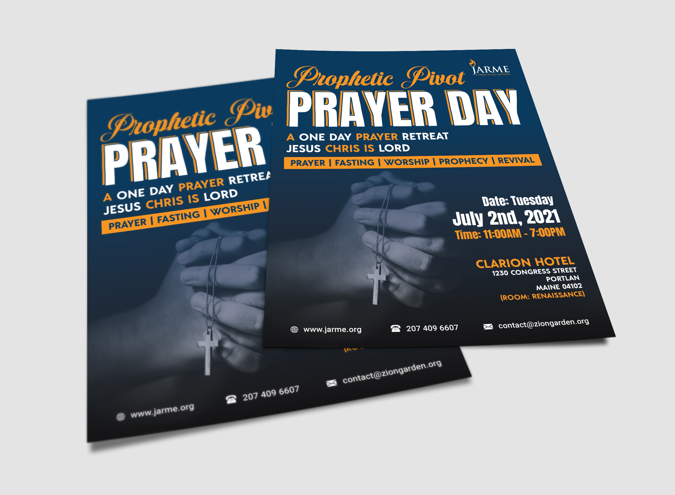 Flyer Design by A Y A N for Meditation Garden | Design #26804485