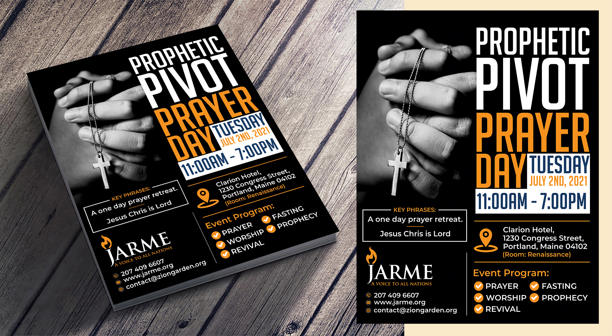 Flyer Design by Aurora:) for Meditation Garden | Design #26804963