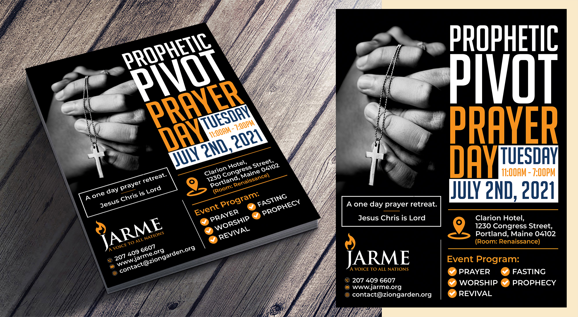 Flyer Design by Aurora:) for Meditation Garden | Design #26804964