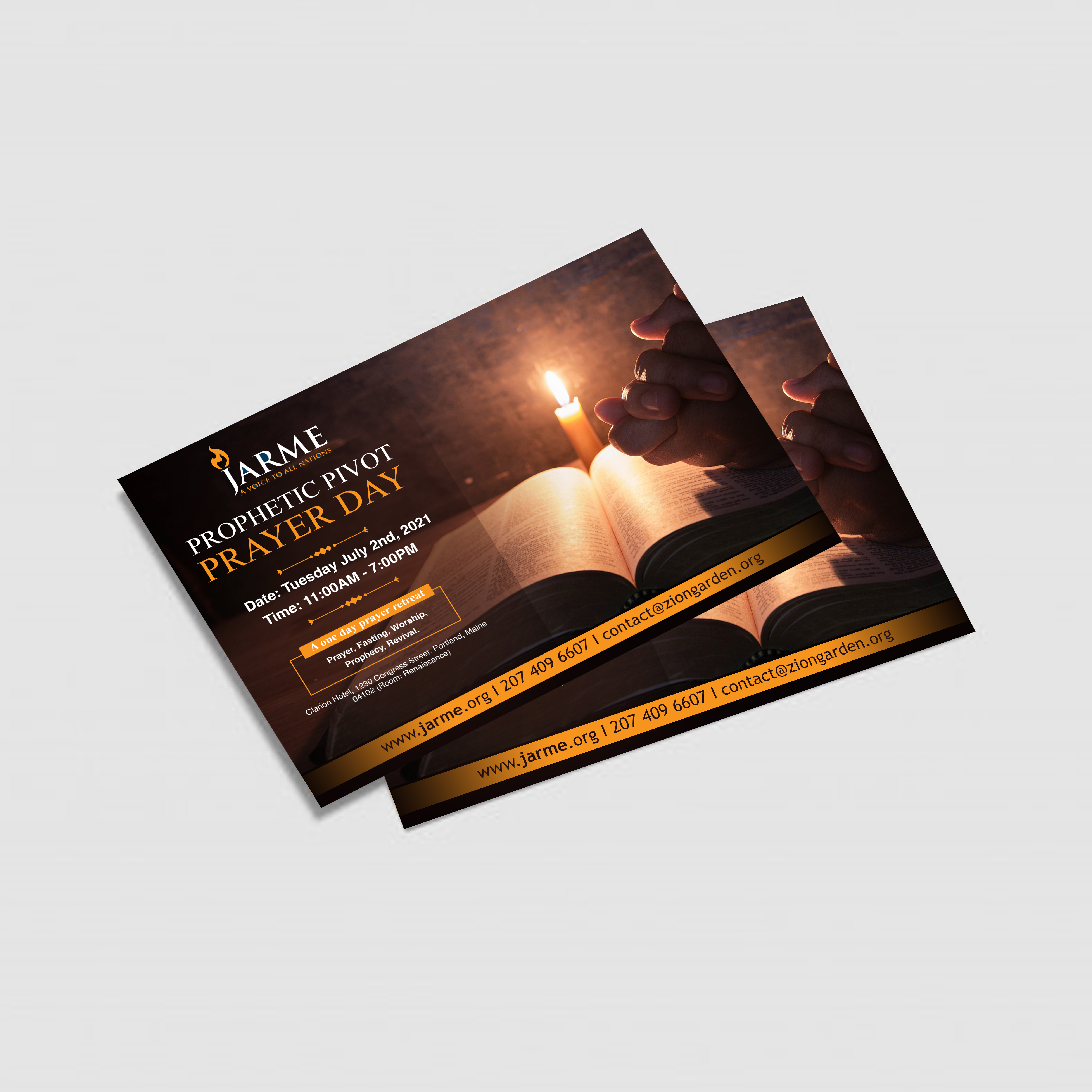 Flyer Design by TuktukiShree for Meditation Garden | Design #26811423