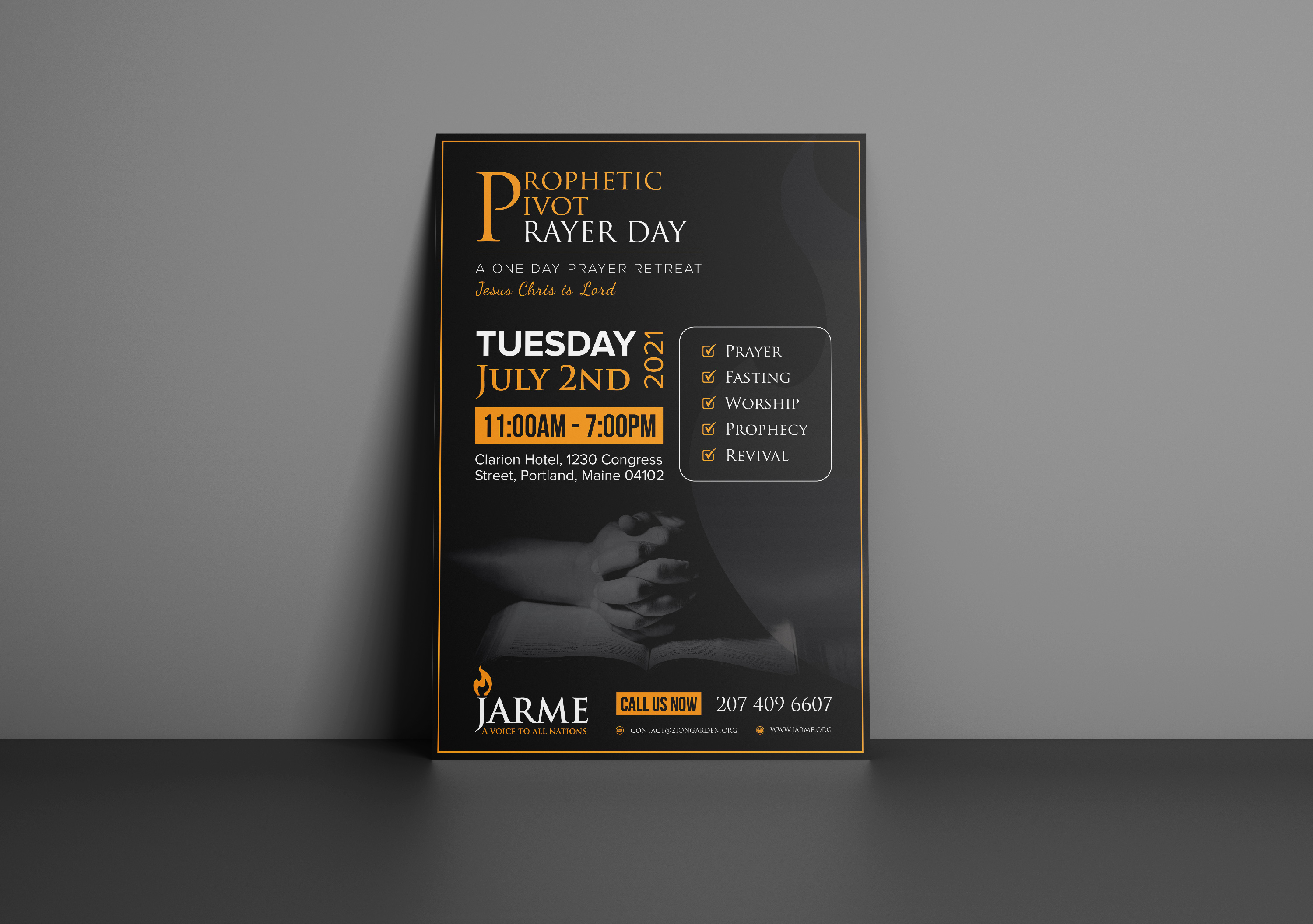 Flyer Design by Shumaila Kiran for Meditation Garden | Design #26814747