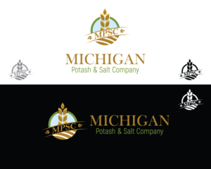 Michigan Potash and Salt Company or Michigan Potash & Salt Company | Design de Logo par logomaniac