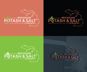 Michigan Potash and Salt Company or Michigan Potash & Salt Company | Logo Design by Atec