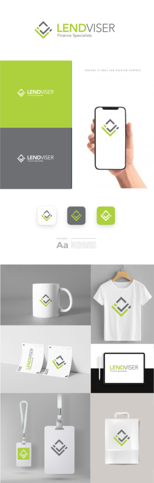 Lendviser and underneath Finance Specialists | Logo Design by Ng V Duc