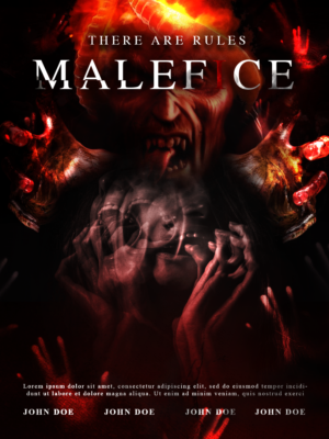 Malefice - A True Story of a Demonic Haunting | Diseño de Póster por BMSA