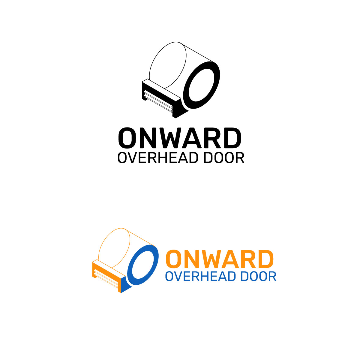 Logo Design by exoddinary for Onward Overhead Door | Design #26826639