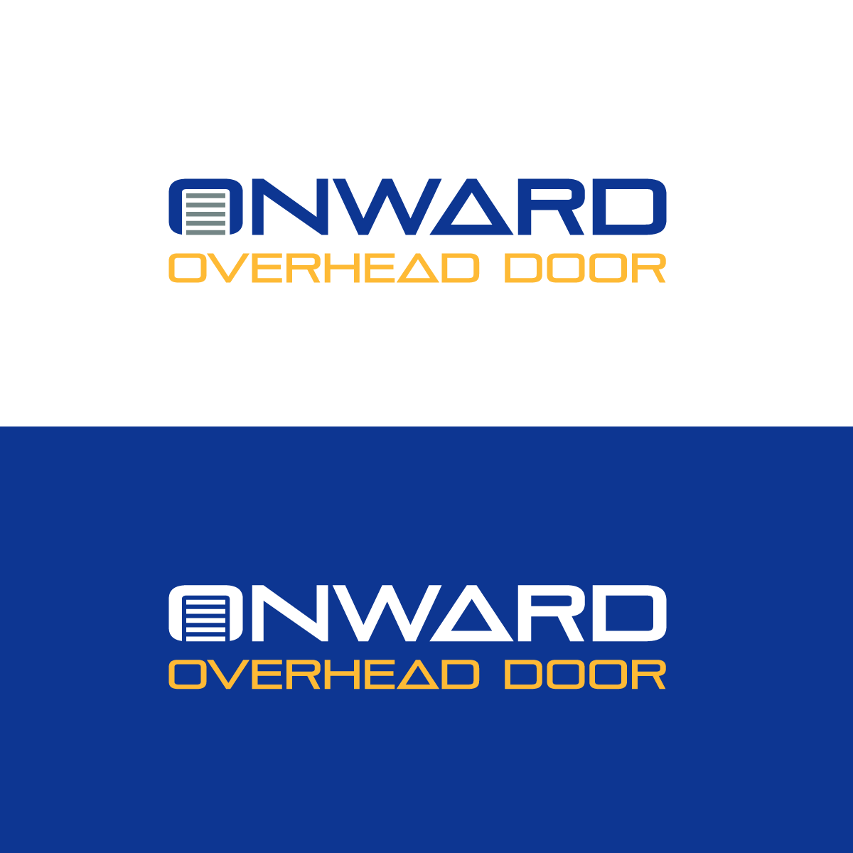 Logo Design by Sergio Coelho for Onward Overhead Door | Design #26814544