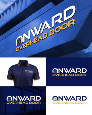 Logo Design by Sergio Coelho for Onward Overhead Door | Design: #26841217