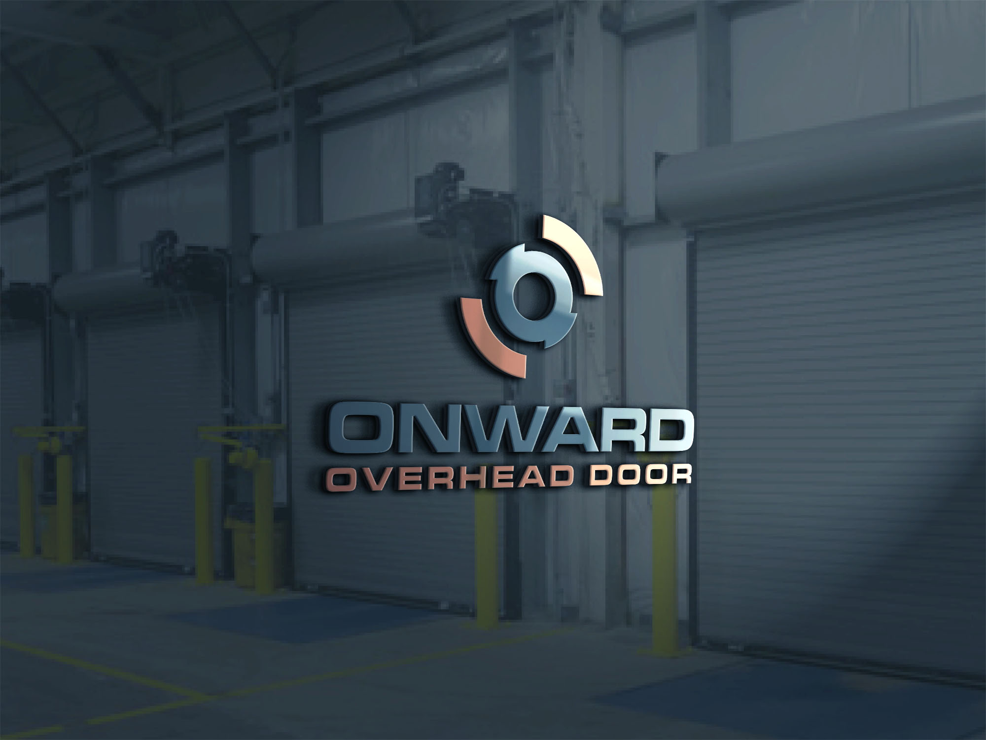Logo Design by Deziners Zone for Onward Overhead Door | Design #26811942