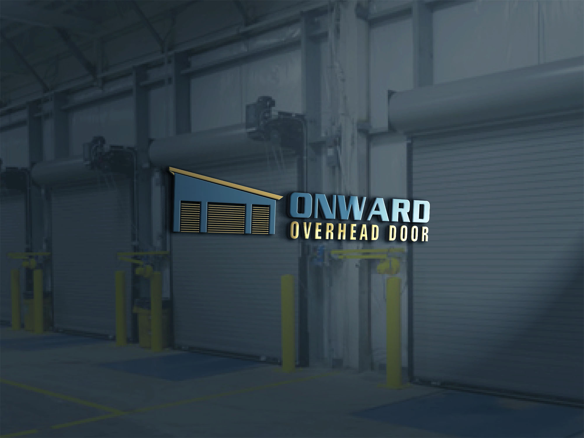 Logo Design by Deziners Zone for Onward Overhead Door | Design #26811944