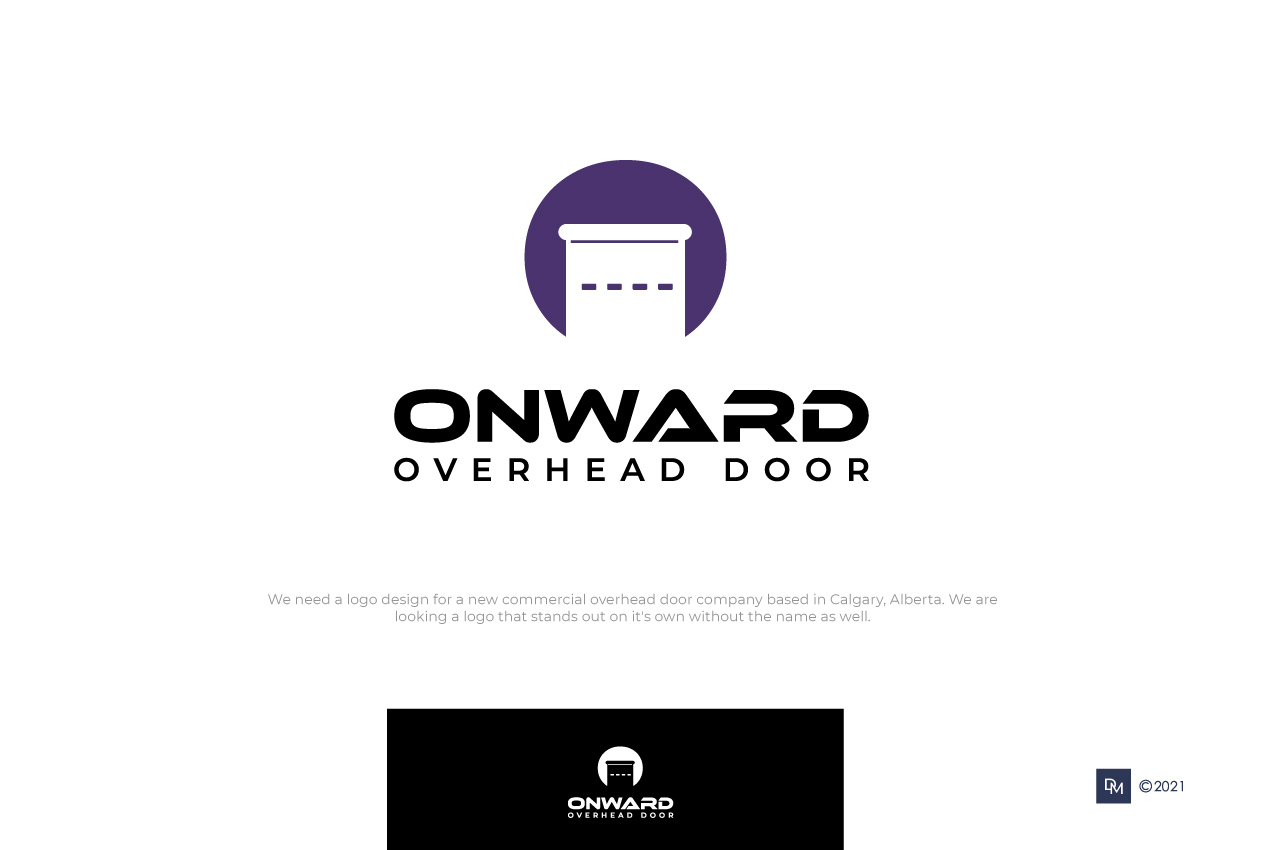 Logo Design by DiMartero for Onward Overhead Door | Design #26831971