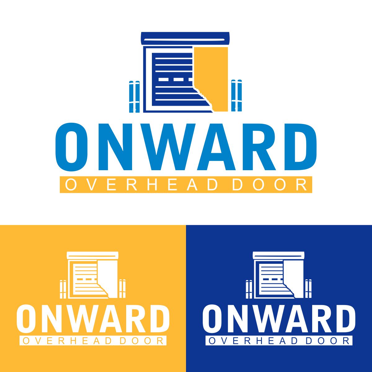 Logo Design by fly  design for Onward Overhead Door | Design #26813468