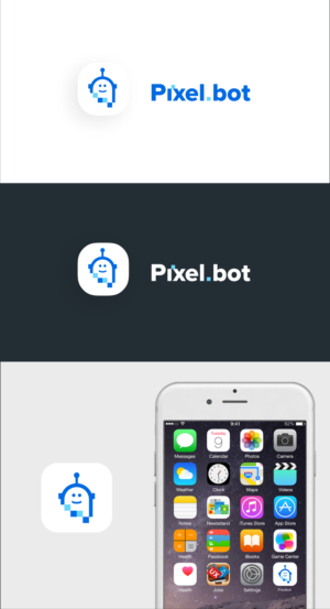 Pixel.bot | Diseño de Logo por Omee