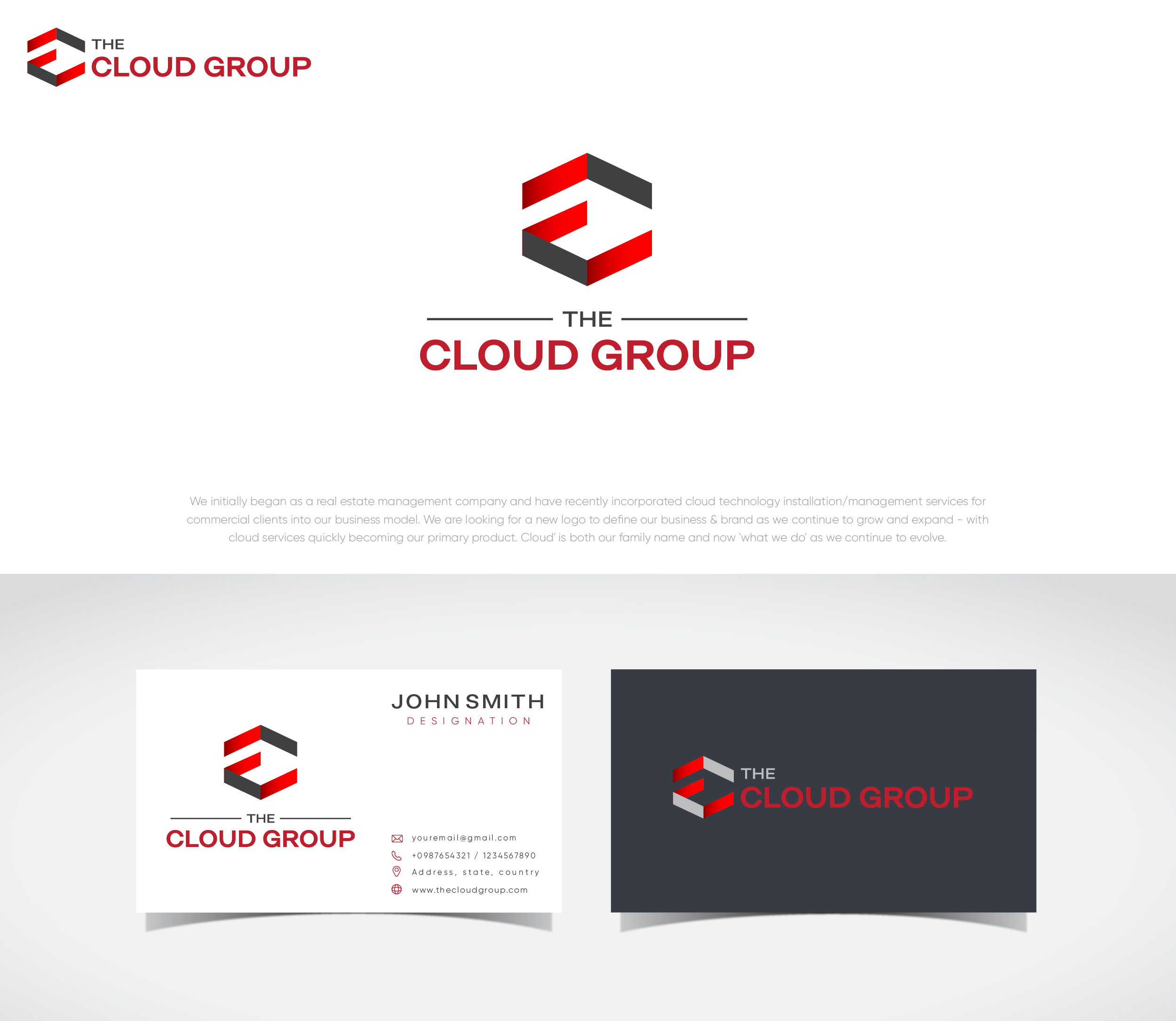 Logo Design by dharlan for The Cloud Group | Design #26910245