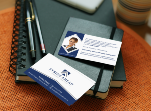 Logo and Business Card Design by Aaaron for Stride Ahead Property Coaching | Design: #26916463