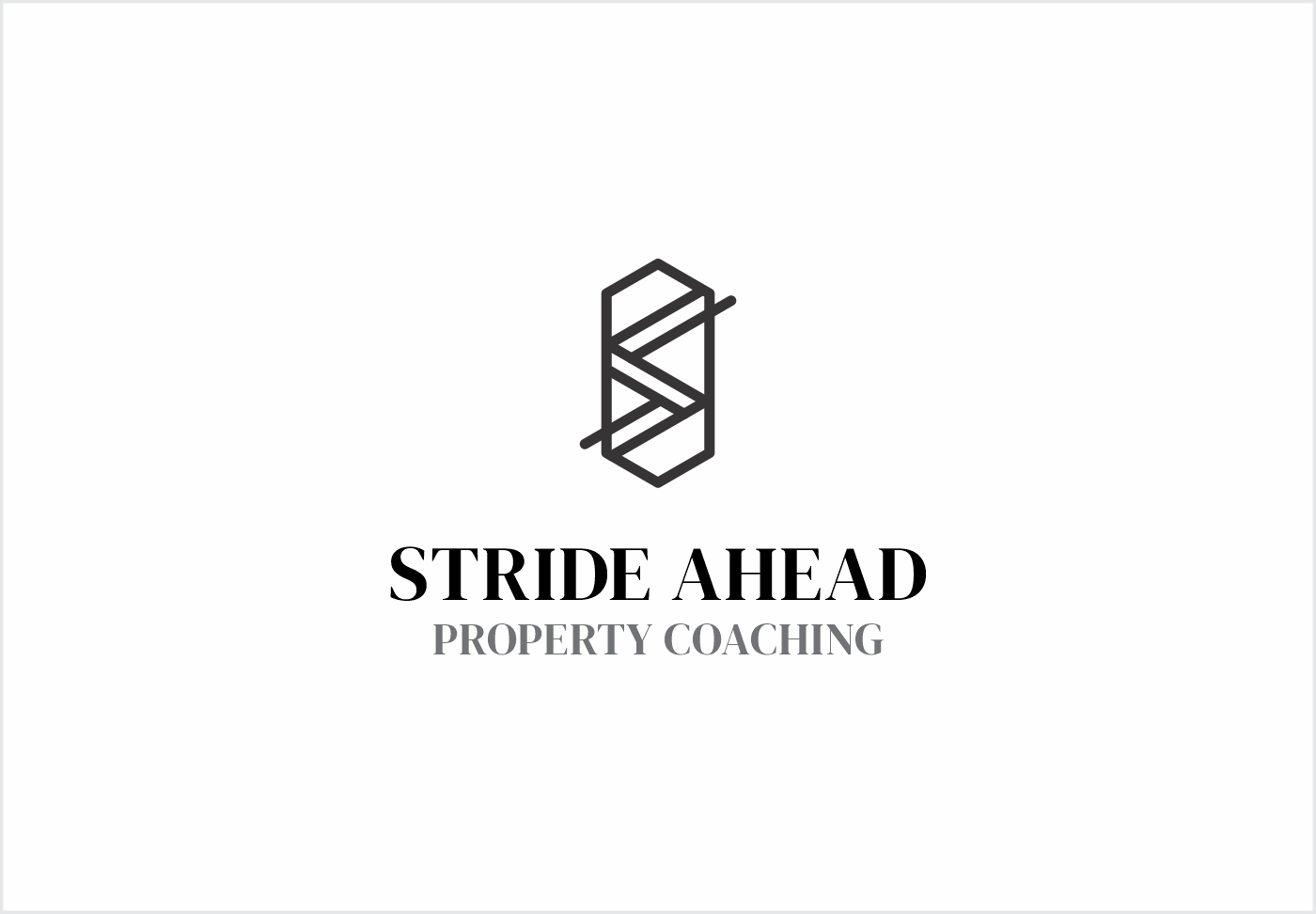 Logo and Business Card Design by Naavyd for Stride Ahead Property Coaching | Design #26889408