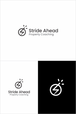Logo and Business Card Design by Naavyd for Stride Ahead Property Coaching | Design: #26889440