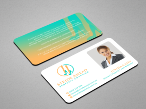 Logo and Business Card Design by Creations Box 2015 for Stride Ahead Property Coaching | Design: #26822139