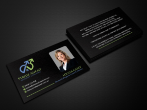 Logo and Business Card Design by Creations Box 2015 for Stride Ahead Property Coaching | Design: #26830483