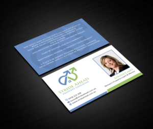 Logo and Business Card Design by Creations Box 2015 for Stride Ahead Property Coaching | Design: #26830495