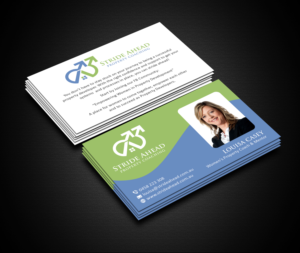 Logo and Business Card Design by Creations Box 2015 for Stride Ahead Property Coaching | Design: #26831397