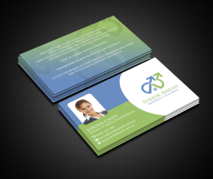 Logo and Business Card Design by Creations Box 2015 for Stride Ahead Property Coaching | Design: #26831399