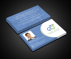 Logo and Business Card Design by Creations Box 2015 for Stride Ahead Property Coaching | Design: #26831400