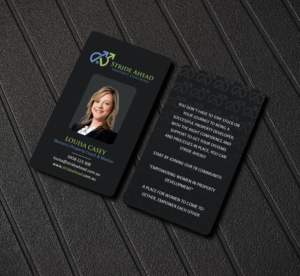 Logo and Business Card Design by Creations Box 2015 for Stride Ahead Property Coaching | Design: #26831413