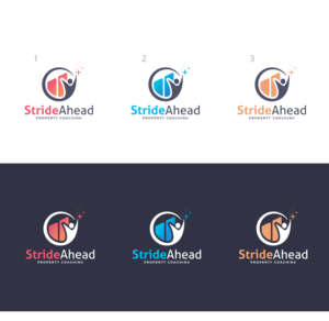 Logo and Business Card Design by OviBanik for Stride Ahead Property Coaching | Design: #27240260