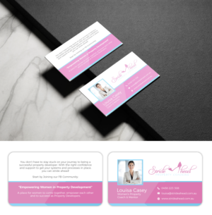 Logo and Business Card Design by u2square for Stride Ahead Property Coaching | Design: #26825252