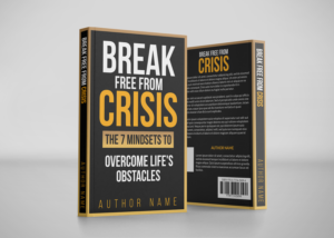Break Free From Crisis | Book Cover Design by CreaTVIT