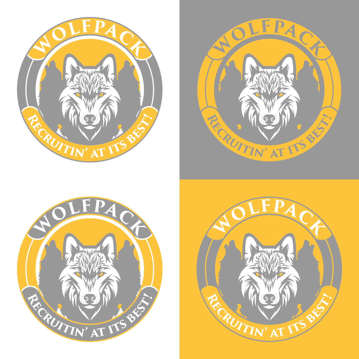 Logo Design by mbah dudung for Wolf Werkt | Design #26813878